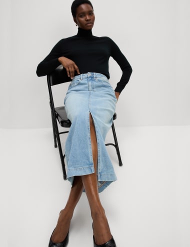 Marks and spencer a line skirt outlet