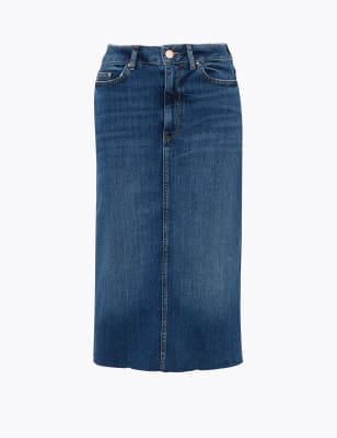  Jupe midi en jean - Dark Indigo