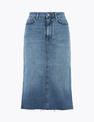  Jupe midi en jean - Light Indigo