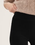 Cord High Waisted Leggings