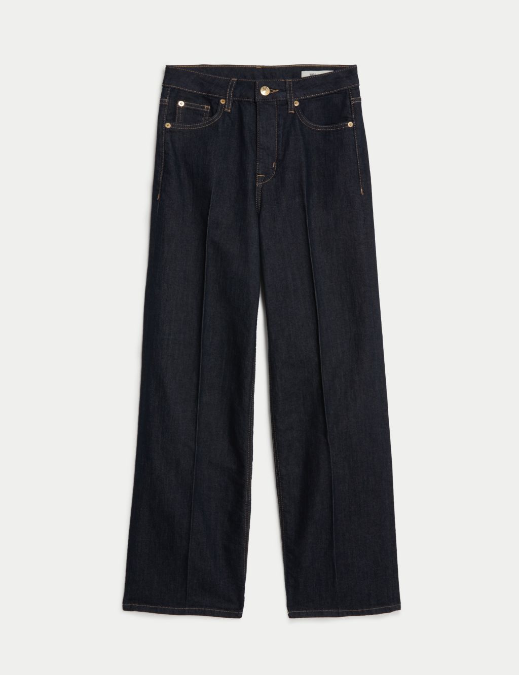 High Waisted Smart Wide Leg Jeans image 2