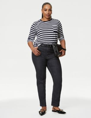 Sienna High Waisted Smart Jeans - ID