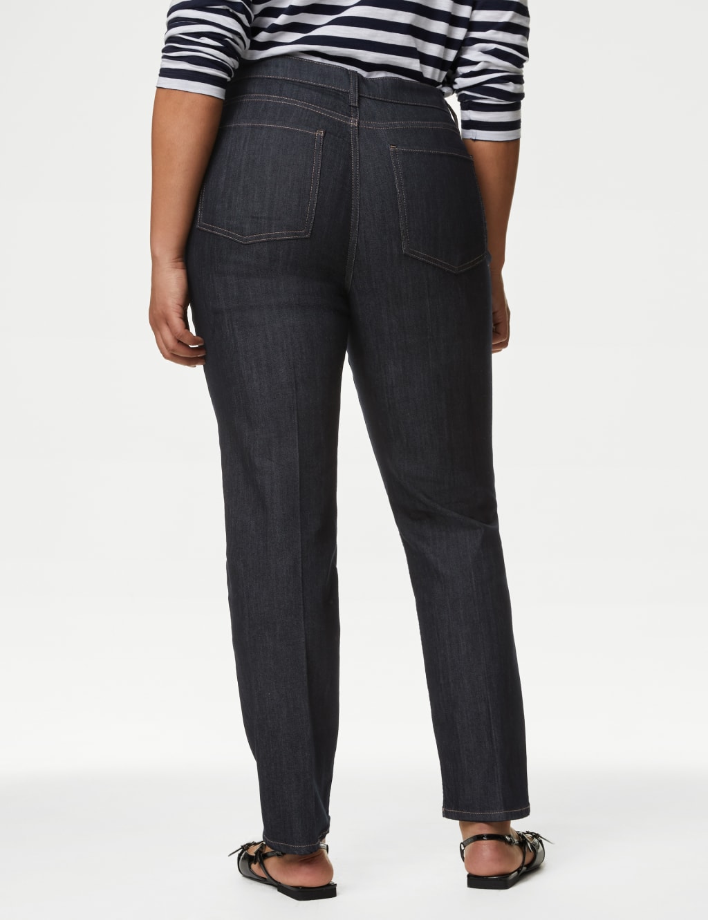 Sienna High Waisted Smart Jeans image 5