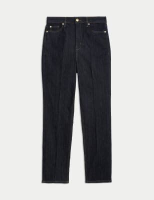 High Waisted Wide Leg Cargo Jeans, M&S Collection