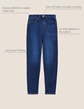 Mom High Waisted Jeans With Recycled Cotton