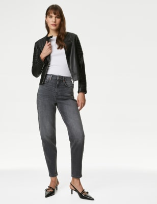 Maternity Mom Tapered Jeans