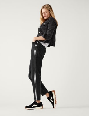 

Womens M&S Collection The Mom Jeans - Black Mix, Black Mix