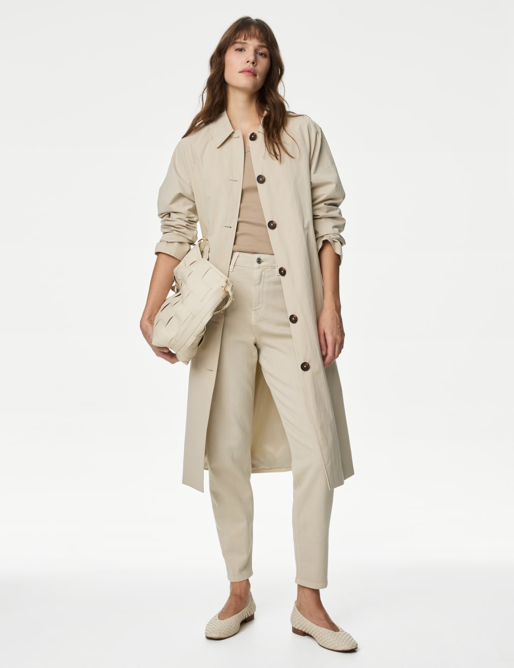Marks and spencer cream new arrivals jeans
