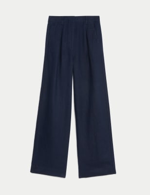 Lyocell™ Rich Cargo Straight Leg Trousers, M&S Collection