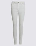 Mittelhohe Jeans mit sehr schmalem Schnitt und hohem Tencel™-Anteil