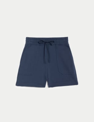 Cotton Rich Jersey Jogger Shorts