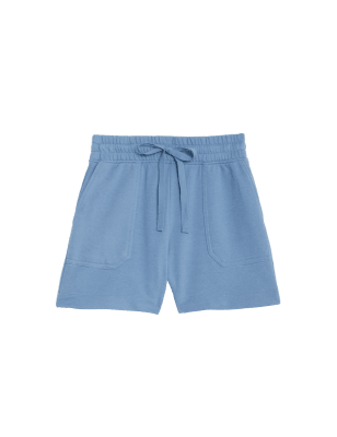 

M&S Collection Pantalón deportivo corto de punto de algodónWomens - Ocean, Ocean