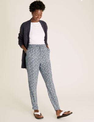 M&s ankle grazer store trousers