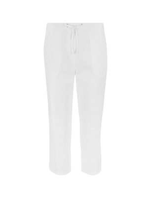 m&s womens cotton trousers