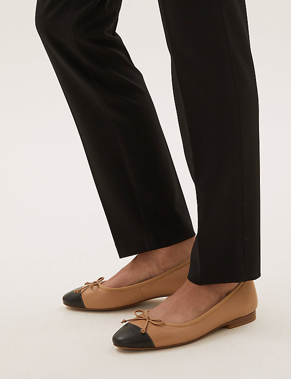 Slim Fit Ankle Grazer Trousers with Stretch - QA