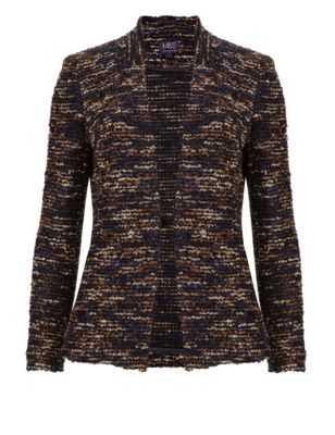 Bouclé Jacket with New Wool | M&S Collection | M&S