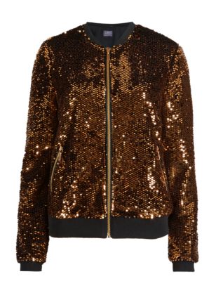 Sequin Embellished Jacket | M&S Collection | M&S
