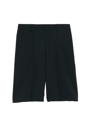 

Womens M&S Collection Bermuda-Shorts aus Twill - Black, Black