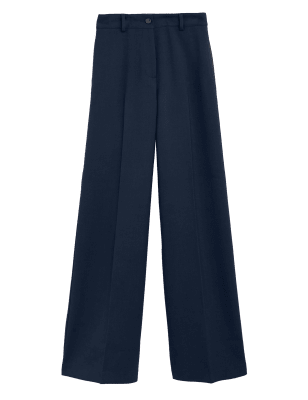 

Womens M&S Collection Hose mit weitem Bein - Navy, Navy
