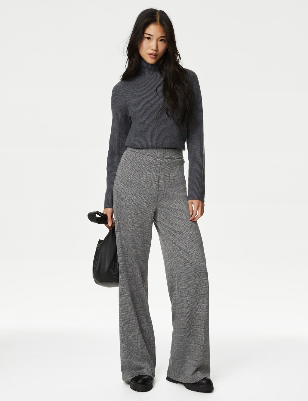 Ladies on sale grey trousers