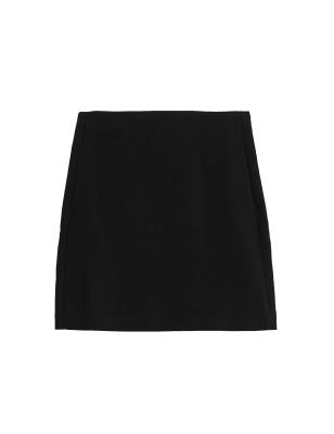 

Womens M&S Collection Mini-Glockenrock aus Crêpe - Black, Black