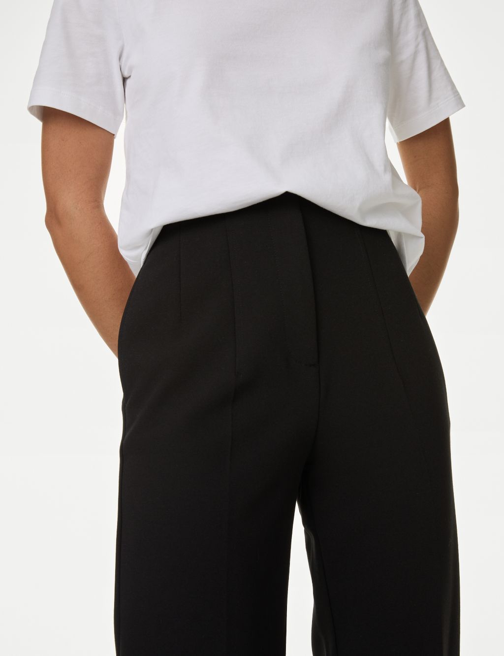 Tapered Ankle Grazer Trousers image 3