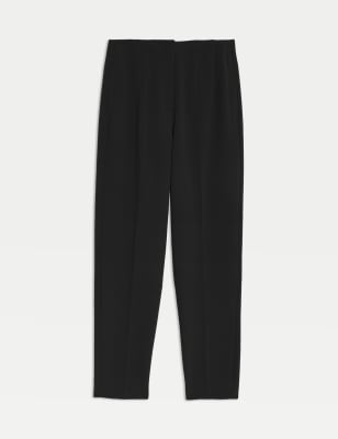 Black trousers on sale elastic waist