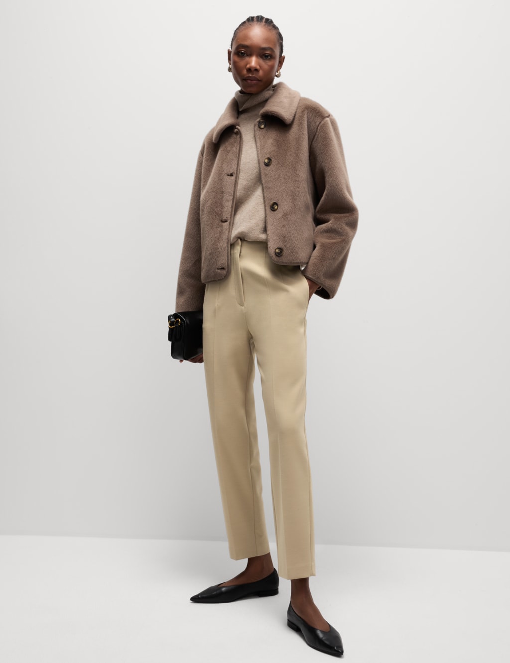 Ankle grazer trousers cheap with boots