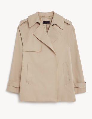 

Womens M&S Collection Short Trench Coat - Sand, Sand