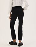 Slim Fit Flare Ankle Grazer Trousers