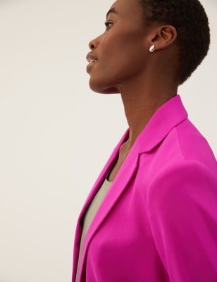 Pink blazer shop marks and spencer