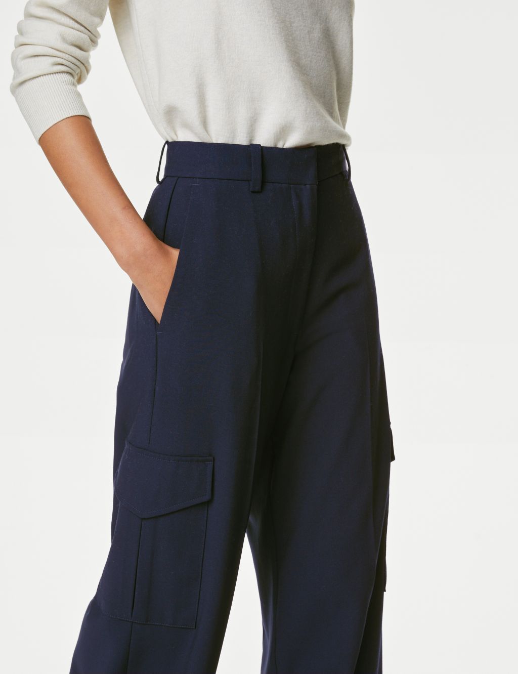 Cargo Wide Leg Trousers image 4