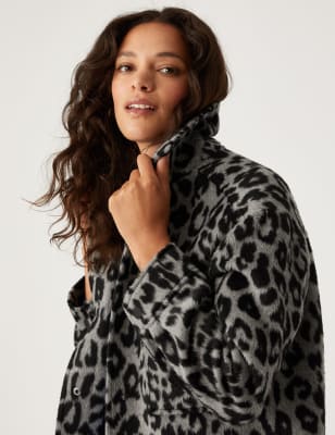 Marks and spencer animal print clearance coat