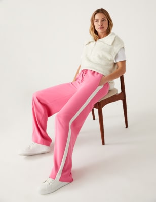 Marks and spencer hot sale trousers with side stripe