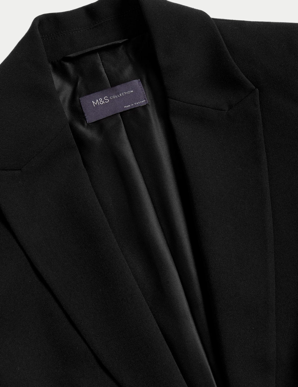Crepe Relaxed Single Breasted Blazer image 6