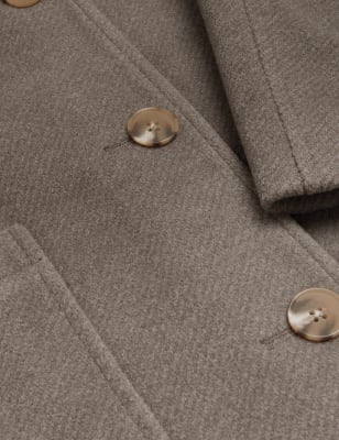 

M&S Collection Abrigo con botonadura simpleWomens - Mocha, Mocha
