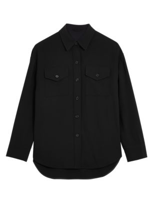 M&S Womens Relaxed Overshirt