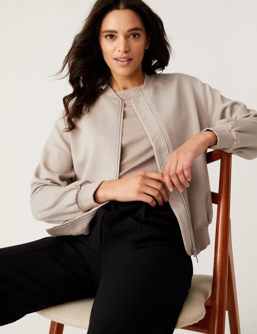 Relaxed Bomber Jacket image 1