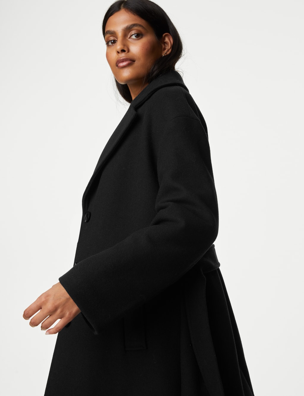 Women's Black Coats Women's Black Jackets M&S