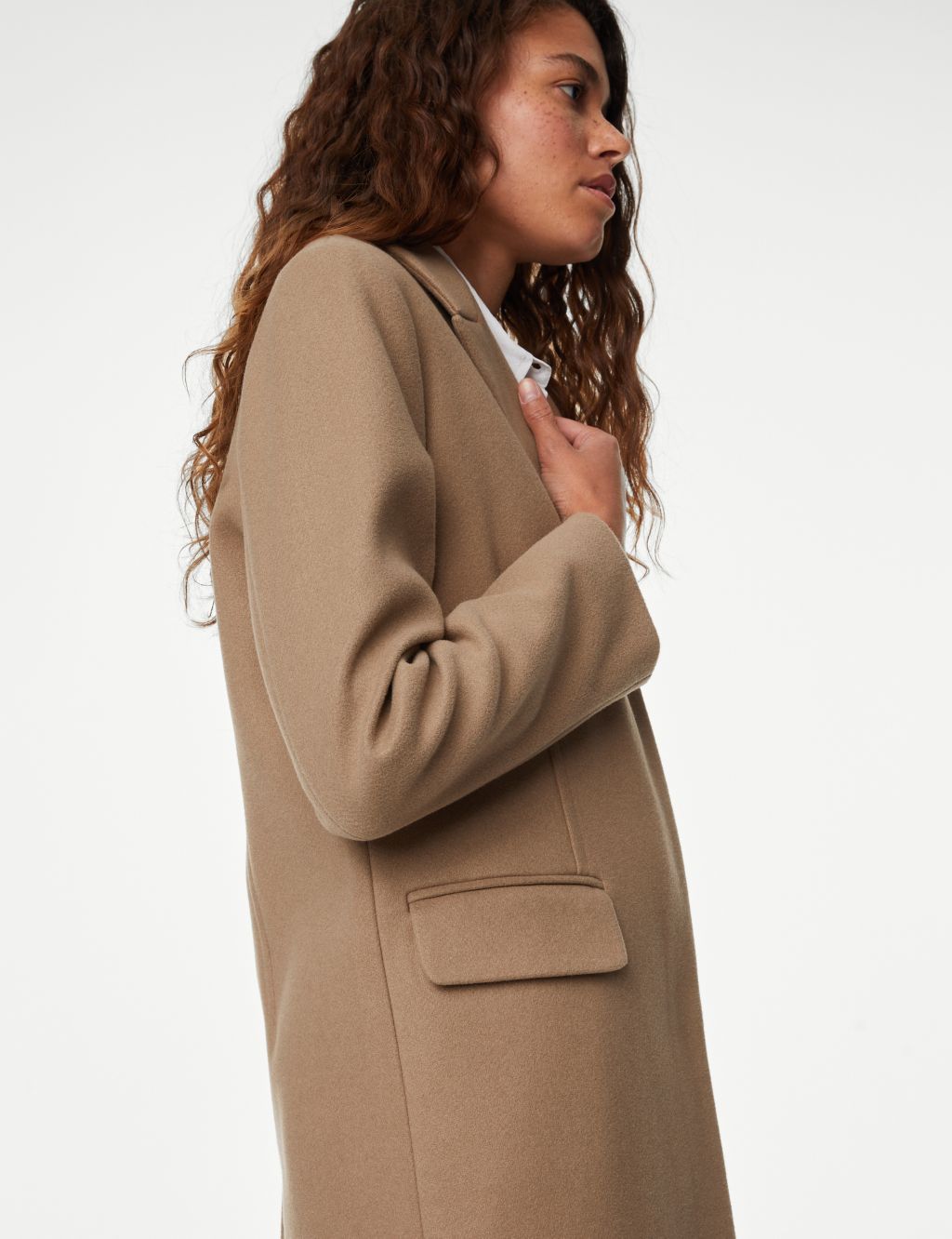 Tailored Single Breasted Coat image 4