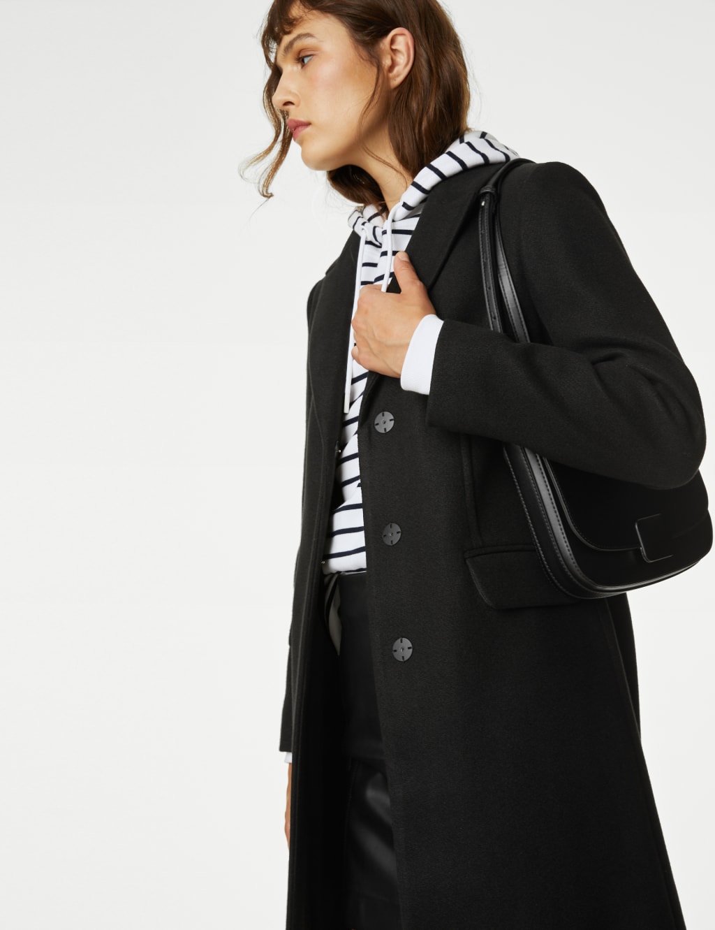 Tailored Single Breasted Coat image 1