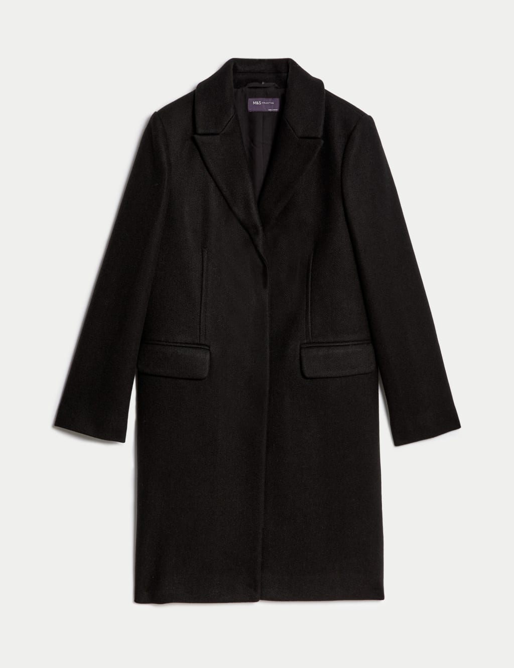Tailored Single Breasted Coat image 2