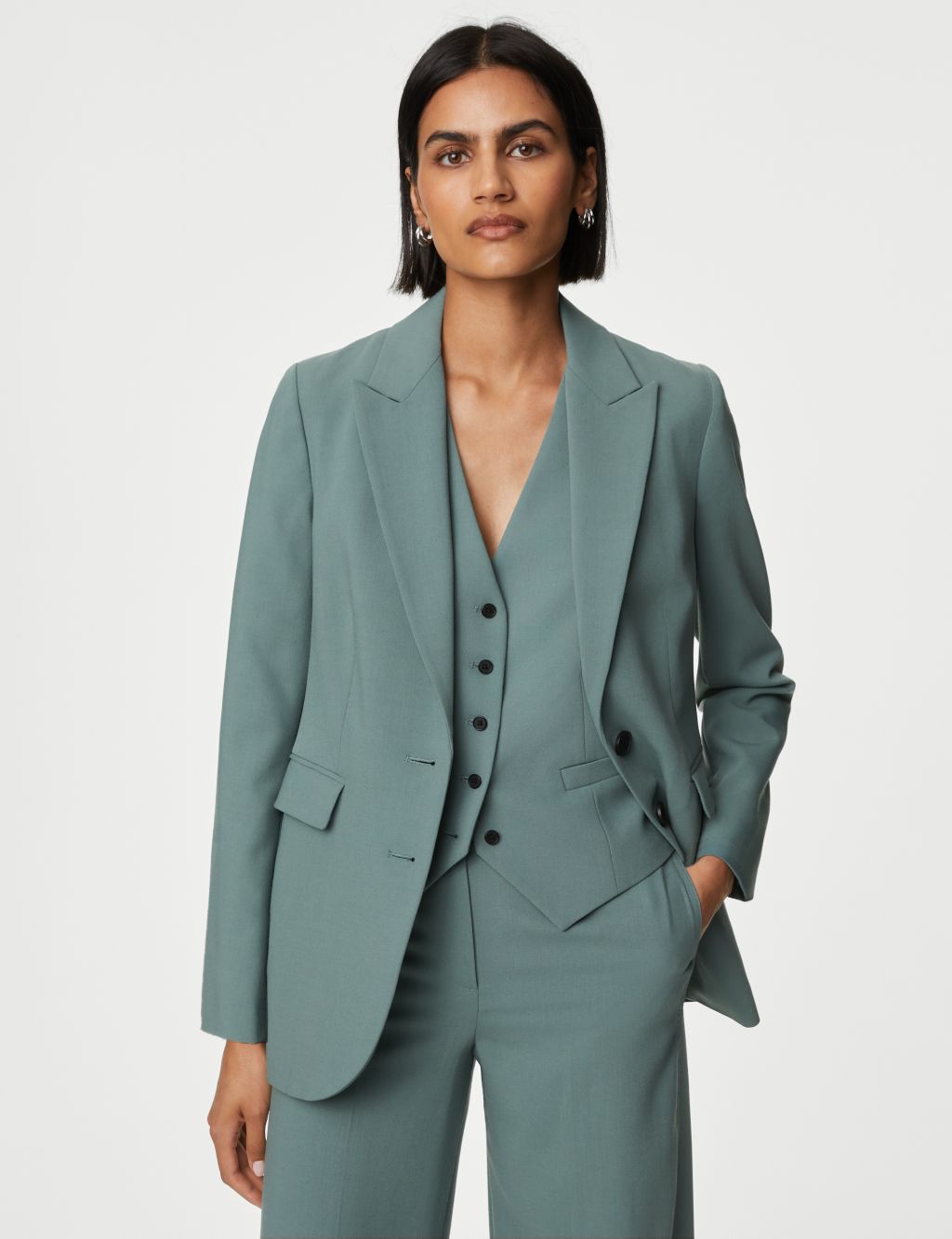 Tailored Single Breasted Blazer image 1
