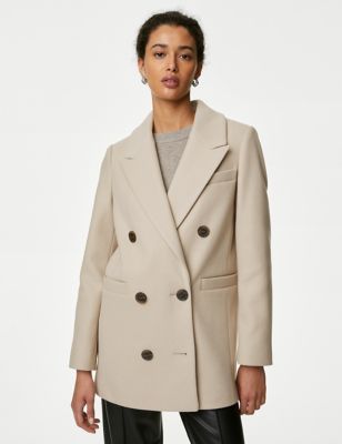 Double Breasted Short Coat