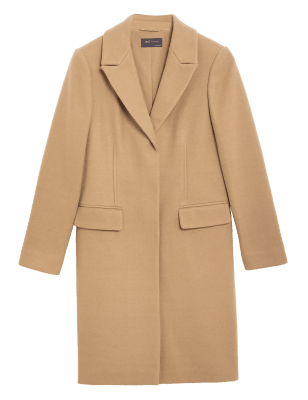 

M&S Collection Abrigo de corte sastre largoWomens - Caramel, Caramel