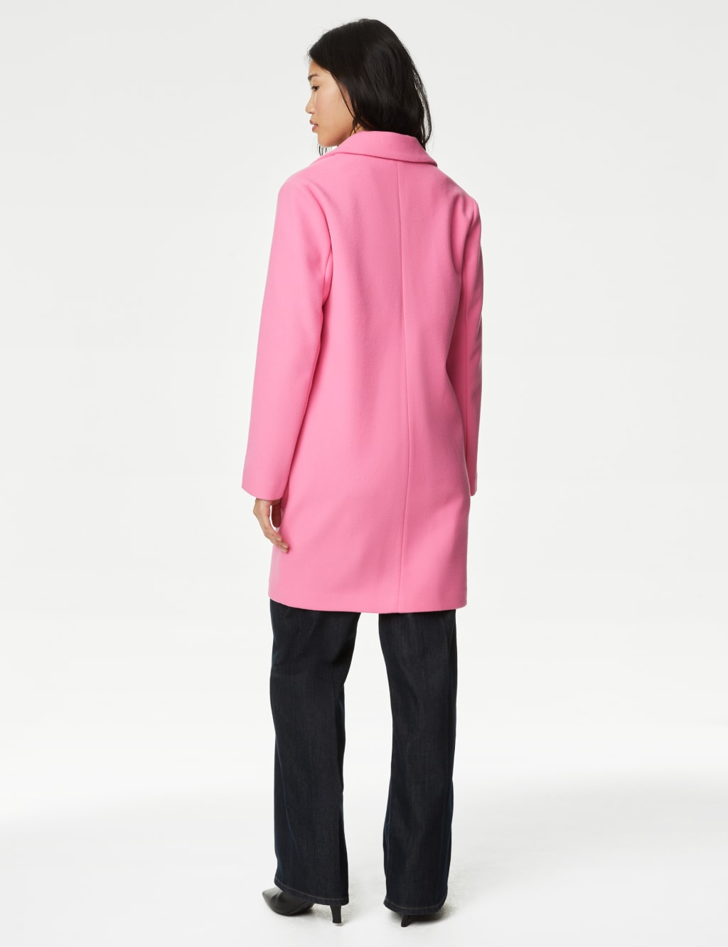 Relaxed Single Breasted Coat image 5