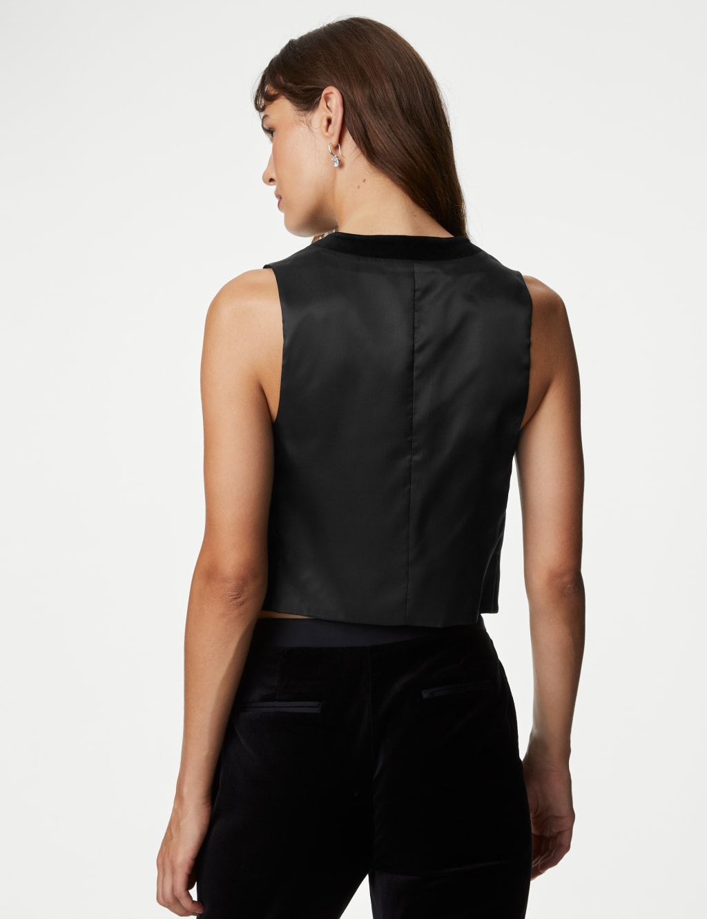 Velvet Tailored Waistcoat image 6