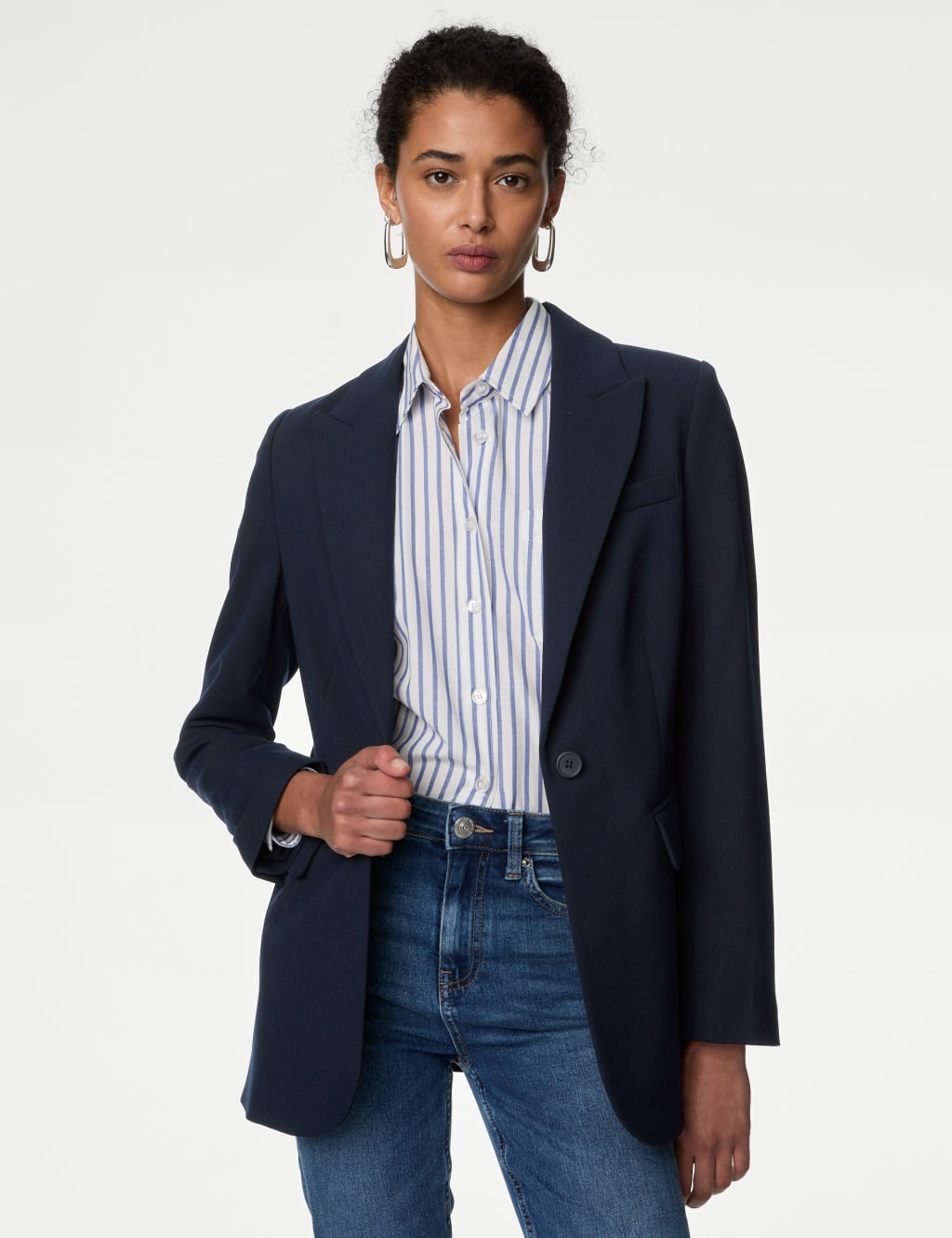 Relaxed Single Breasted Blazer image 4