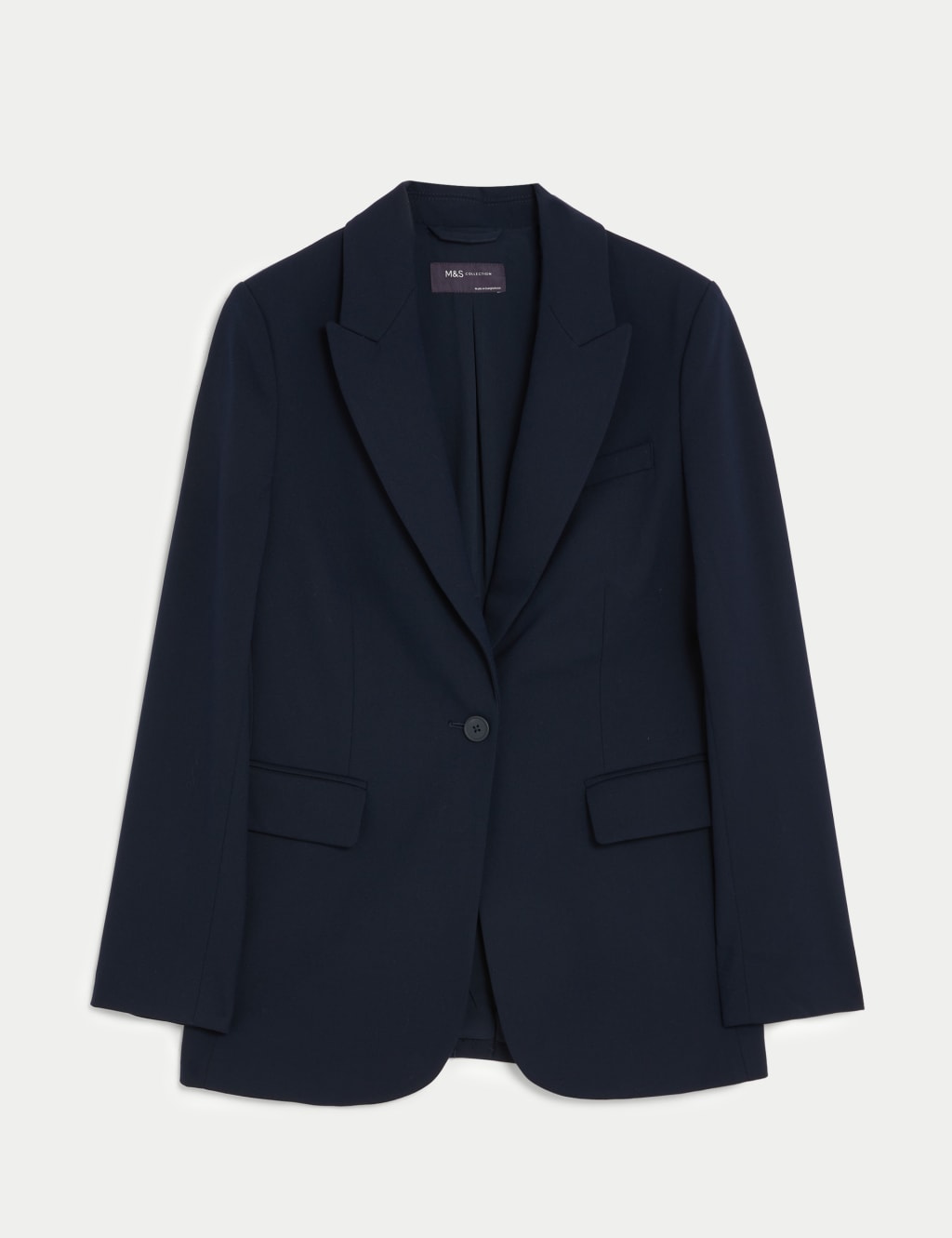 Relaxed Single Breasted Blazer