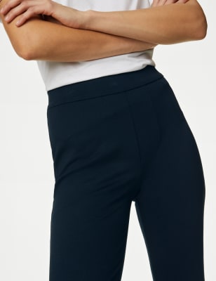 Jersey Flared Trousers